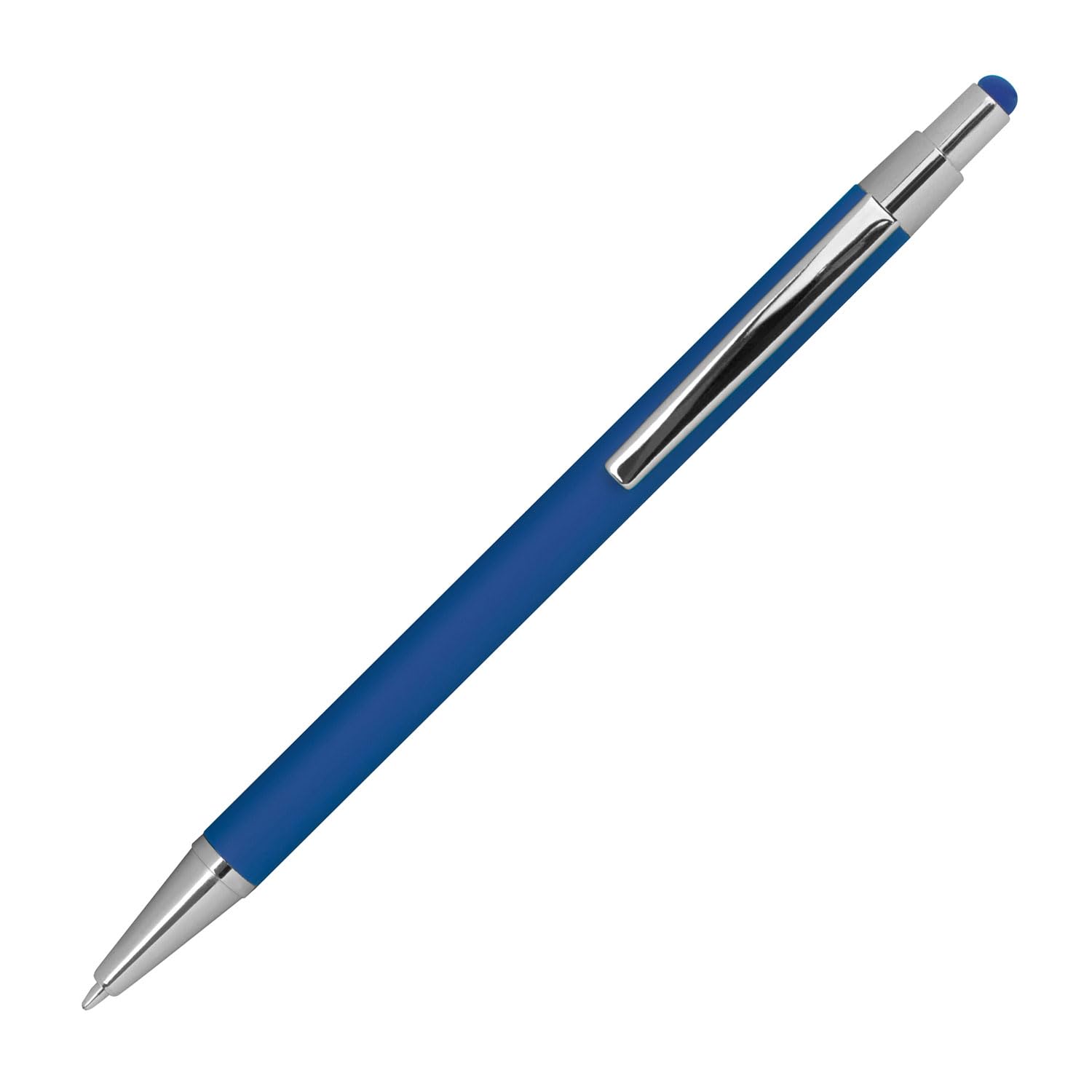 Juwelier Schönschmied Kugelschreiber mit Gravur | blau schreibend | Touchfunktion | personalisierte Kullis | Werbegeschenk mit Gravur | Gravierter Kugelschreiber mit Name | Lasergravur