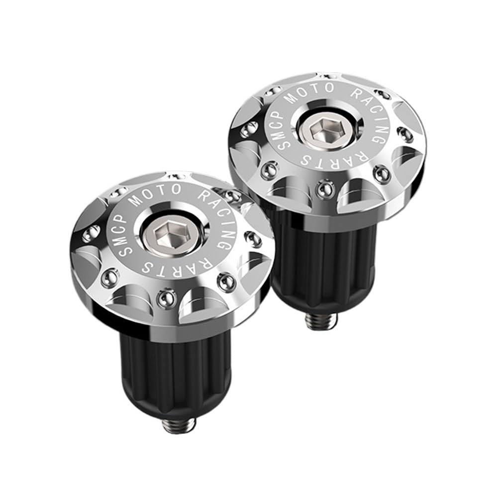 Tapón del Manillar Empuñaduras Universales para Manillar De Motocicleta, Tapones De Contrapeso, Deslizador, Accesorios para Moto De Cross, CNC, 2 Uds.