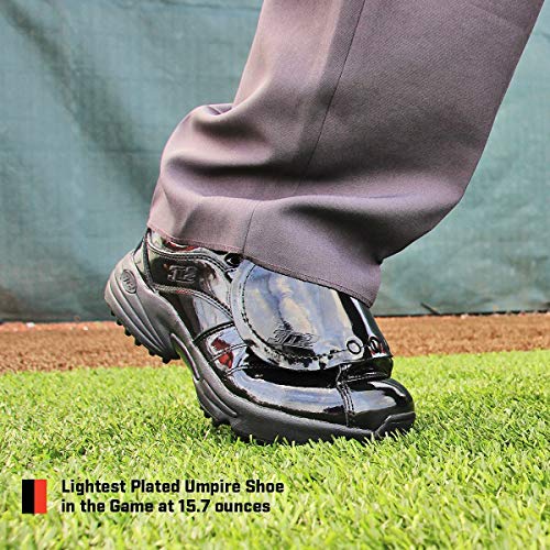 3N2 Men's Umpire Shoe Reaction Pro Plate Lo – Patent Leather-Black2