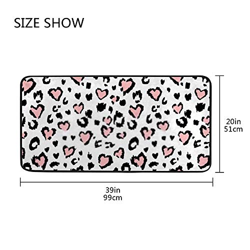 Tapis de cuisine lavable en machine imperméable et antidérapant 39x20 - 5