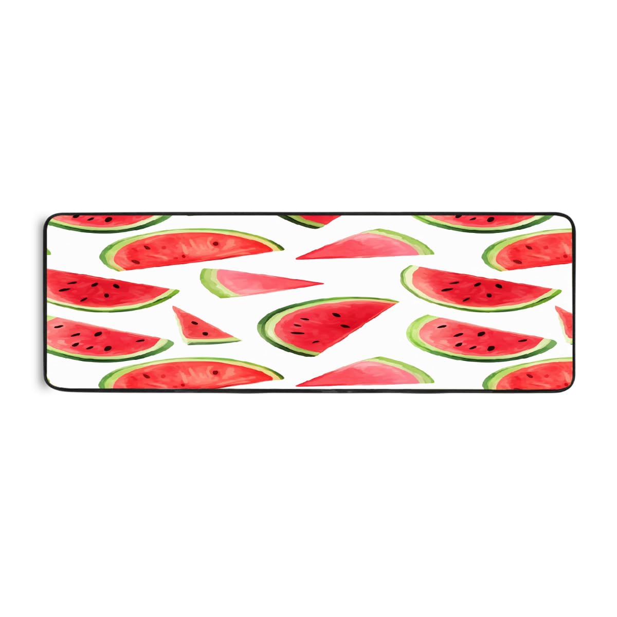 Tapis de sol antidérapant 183 x 61 cm lavable et doux pour cuisine, entrée et buanderie