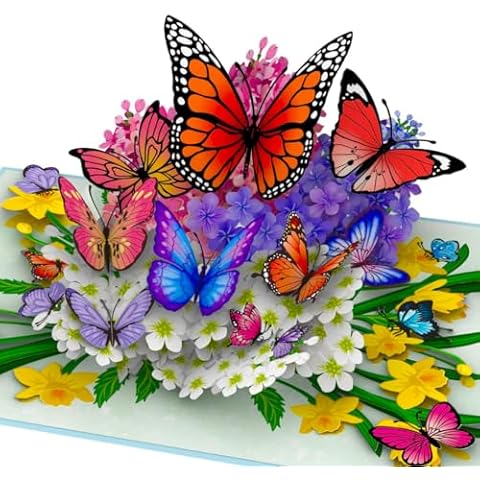 Hartensteler® 3D Butterfly Pop Up Card Cover