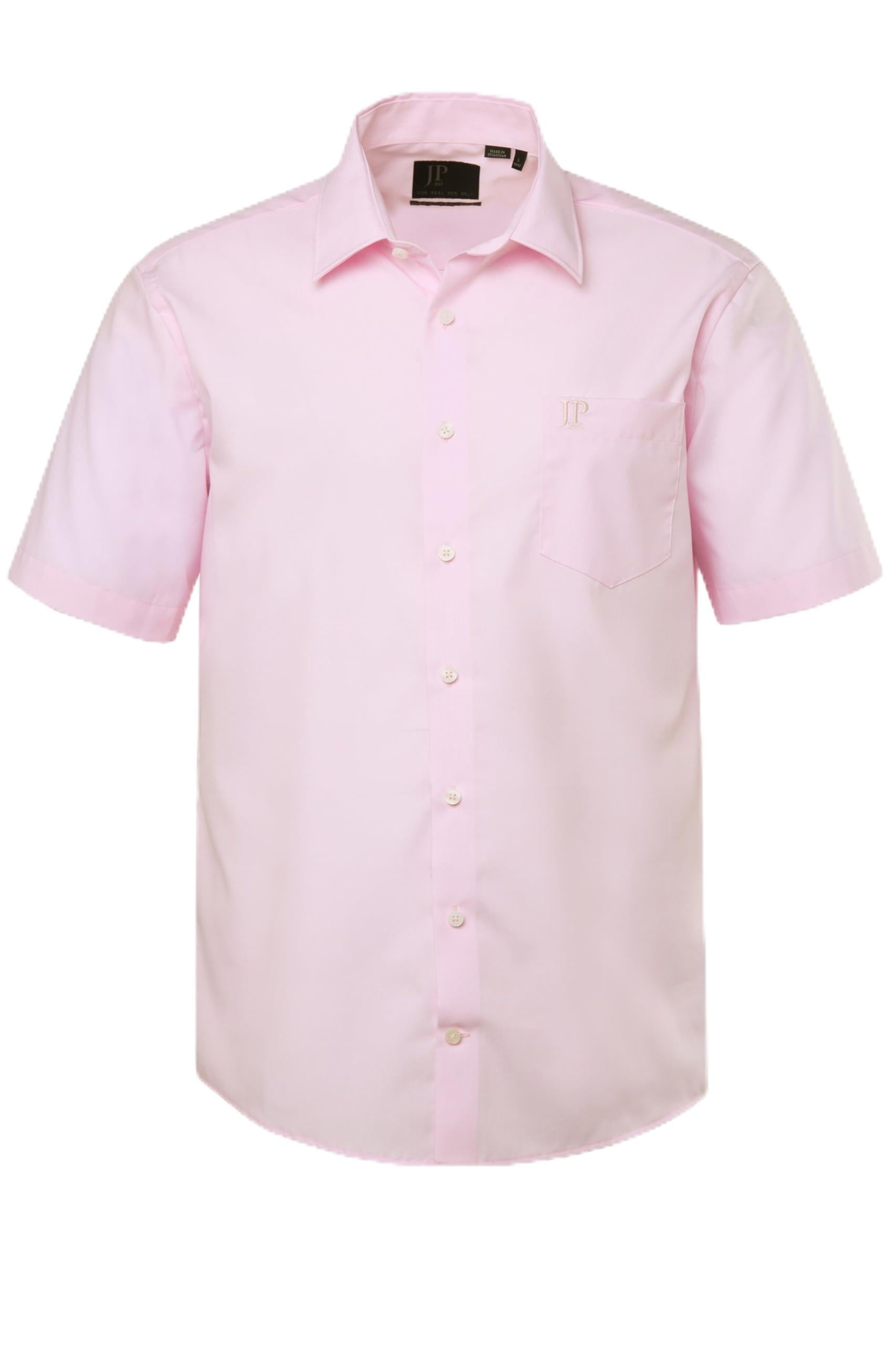 JP 1880 Herren große Größen Übergrößen Menswear L-8XL Hemd, Business, bügelfrei, Kentkragen, Halbarm, Comfort Fit 804891