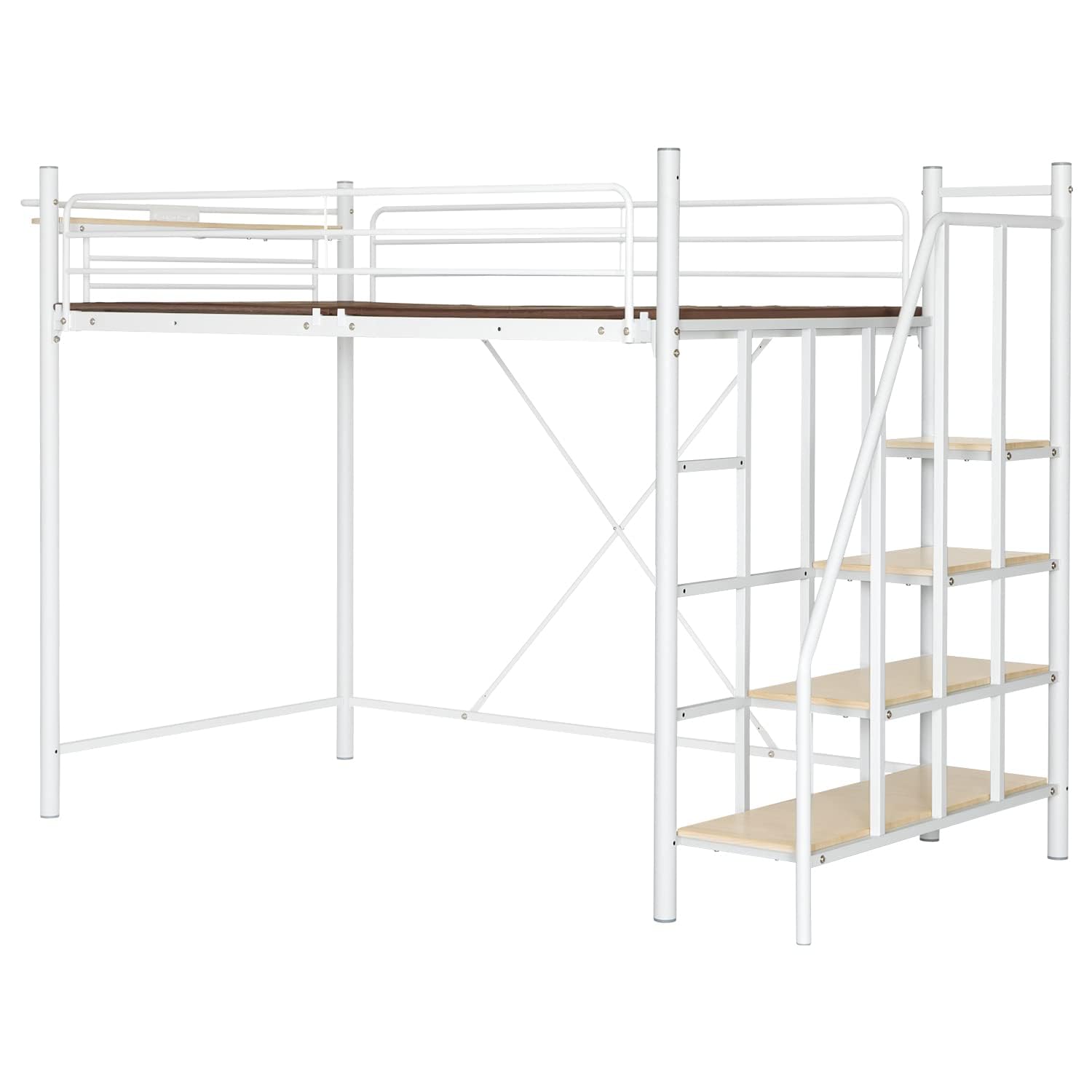 モダンデコ ロフトベッド セミダブル