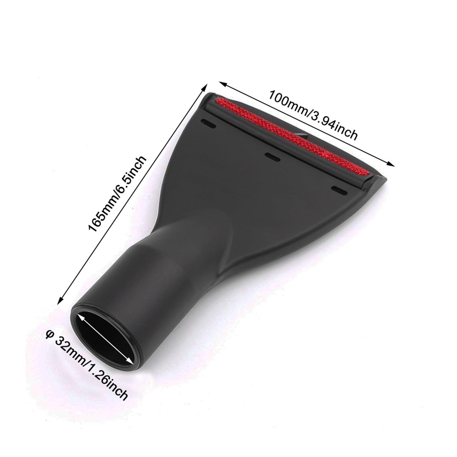 Lipski Buse de décoration intérieure tête d'aspiration Plate 32mm de Large Compatible for AEG Compatible for Karcher aspirateur Accessoires buse Brosse