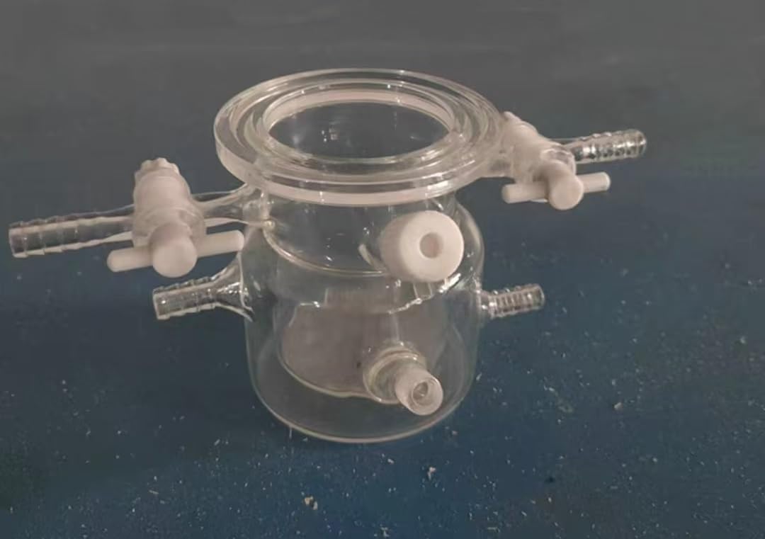 Doppelschichtiger photokatalytischer Reaktor 100 ml 250 ml