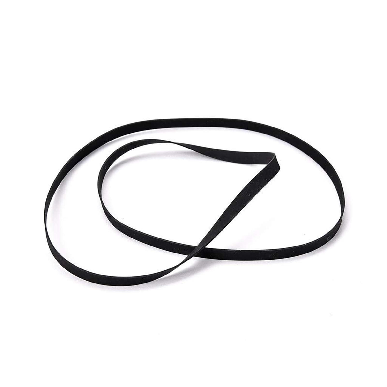 Flat Drive Belt 4mm Width 0.6mm Thickness for Turntables, Phonograph, Gramophone, LP Player(Fold Length 295mm)