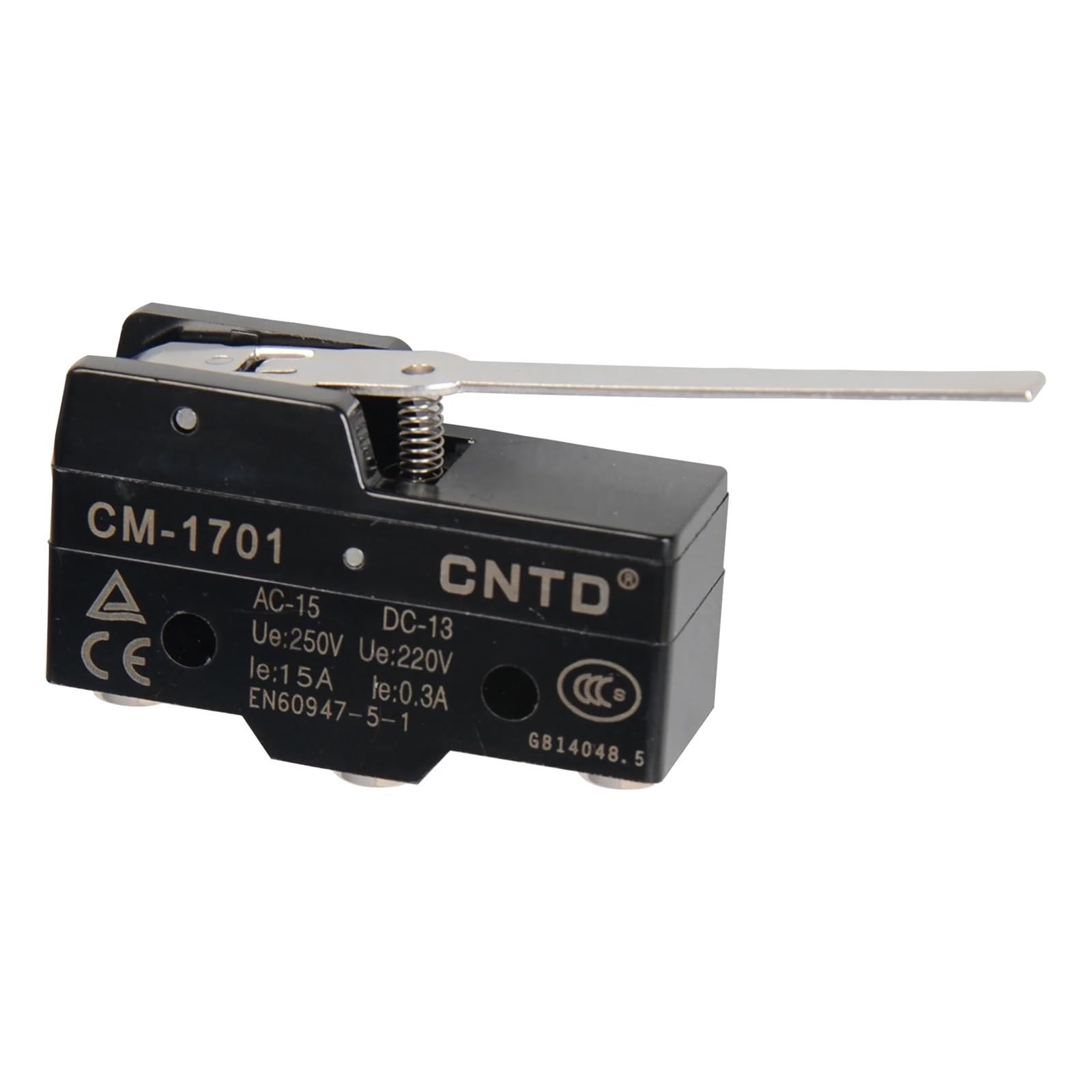 JNURGWLYH 10 Pieces CM-1701 Safety Waterproof 10A 250V Miniature Micro Limit Switch