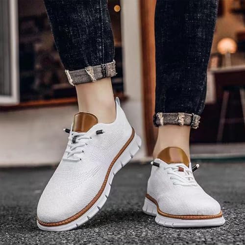 Summer Shoes for Men, Comfort Lightweight Breeze Shoes with Breathable Mesh Upper for Work, Travel & Everyday Walking 6