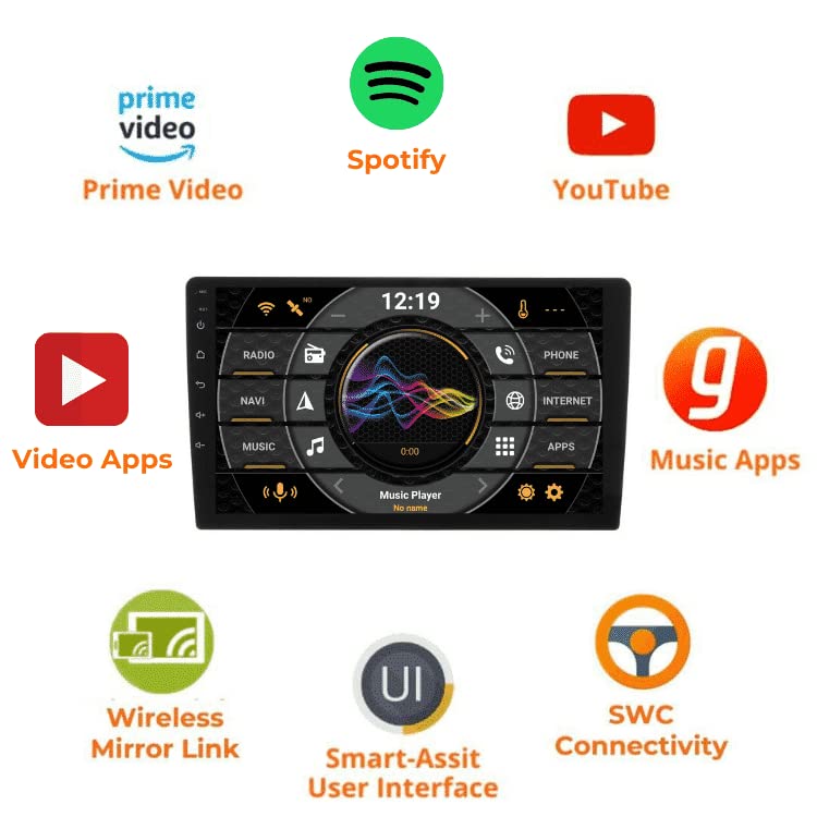 Image of Woodman Play Android Stereo with CarPlay & Android Auto (New Launch) (2GB RAM |16GB ROM)