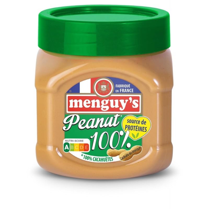 MENGUY'S - Menguy'S Pâte Peanut 100% 454G - Lot De 3 - Vendu Par Lot
