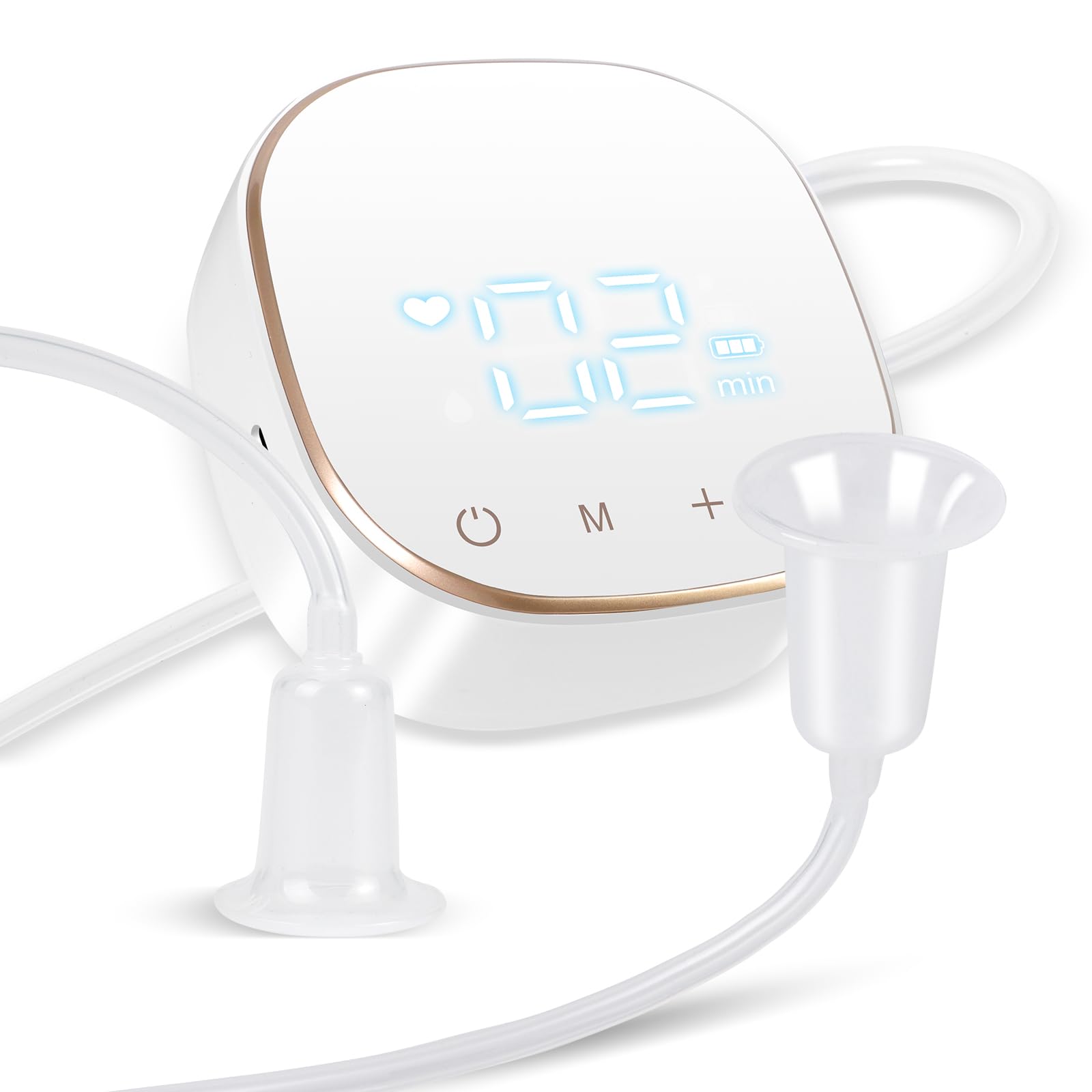 Zicolor - Electric Inverted Concealer for Deep Short Nipples, Sucker Correction Puller, Nursing Pump, LED Touch Screen, Rechargeable, Portable for Women Men,-image-41