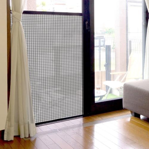 網戸をデコレーションできる目隠しシート ディアブラック (Q915)