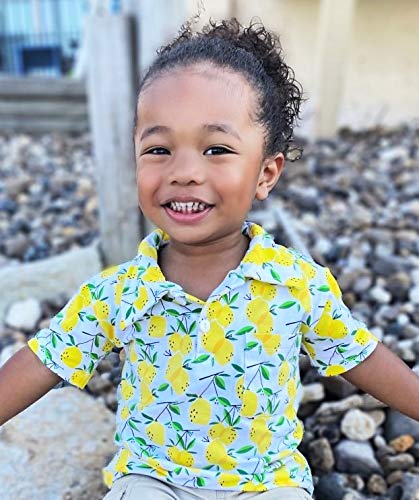 Image of Unique Baby Short Sleeve Collared Boys Polo Shirt, Toddler Kids Polo Shirts