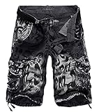 cargo bermudas in 3/4-länge Perfekt für Outdoor und Casual, inklusive Golf, Wandern und täglicher Arbeit.