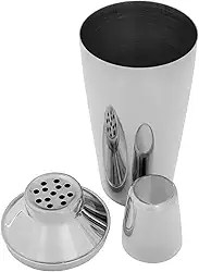 Coqueteleira Profissional Bartender Dois Copos Aço Inoxidável 750ml