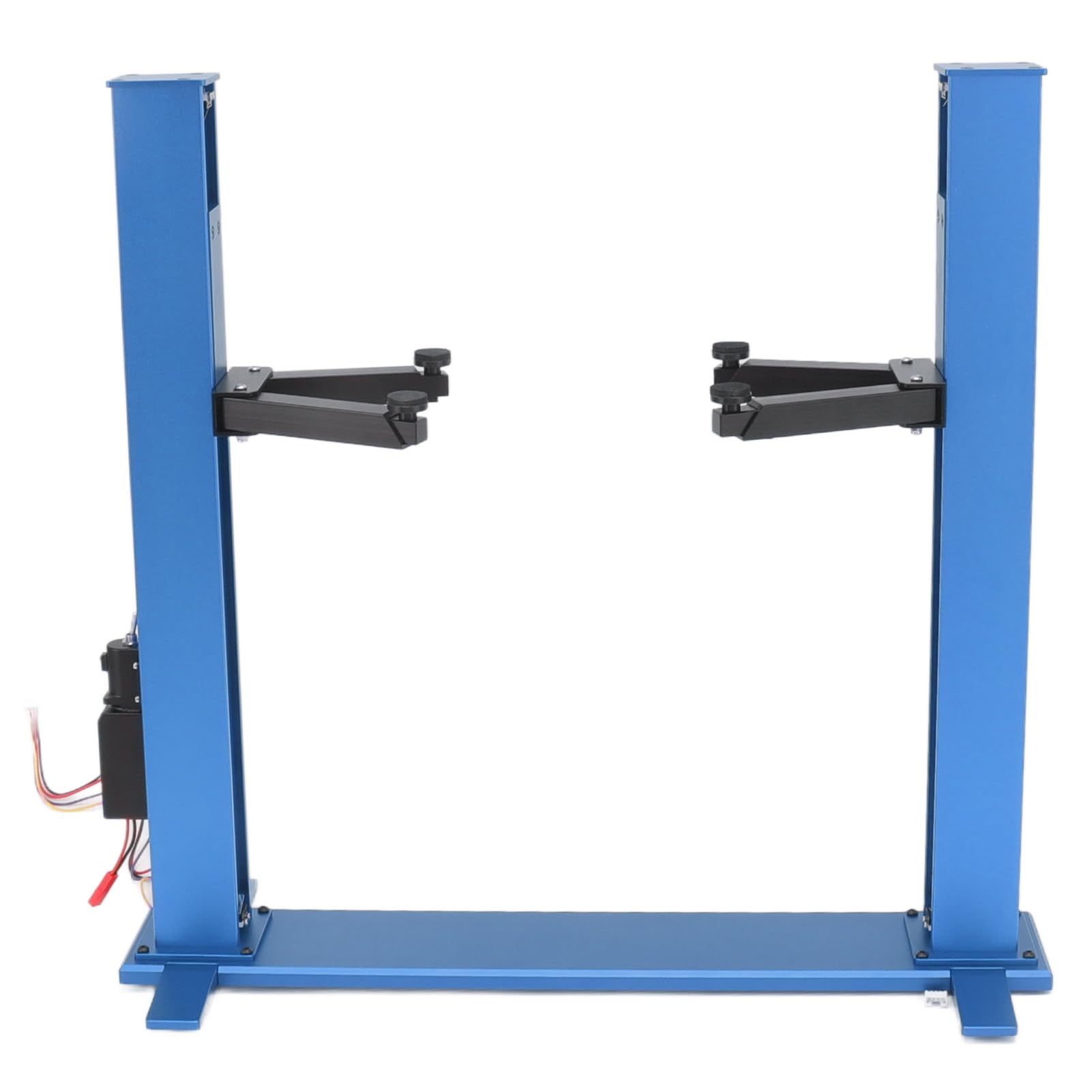 Rengue Soporte de Reparación de Automóviles RC, Accesorios de Báscula de Vehículos Elevador Eléctrico para Vehículos RC 1/10, de 432 Mm con Control de Interruptor Soporte de Reparación de (Blue)