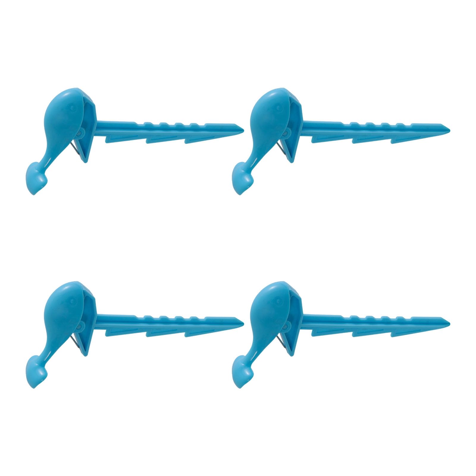 carotoe Recyclable Lightweight Sand Clips for Holding Towels During Beach Parties and Outdoor Decorative Sand Clips