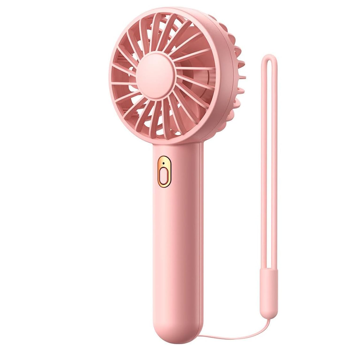 TOPK 1 Pack Mini Portable Handheld Fan, USB Rechargeable 3 Speed Personal Small Desk Fan with Base Lightweight Makeup Travel Beach Indoor Outdoor for Stylish Girl Women (Pink)-image-35
