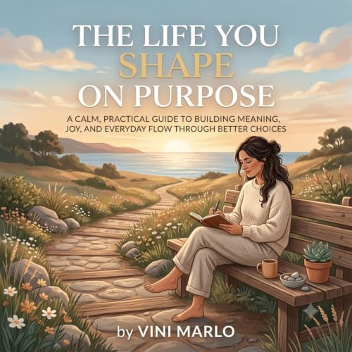 Diseño de la portada del título The Life You Shape on Purpose