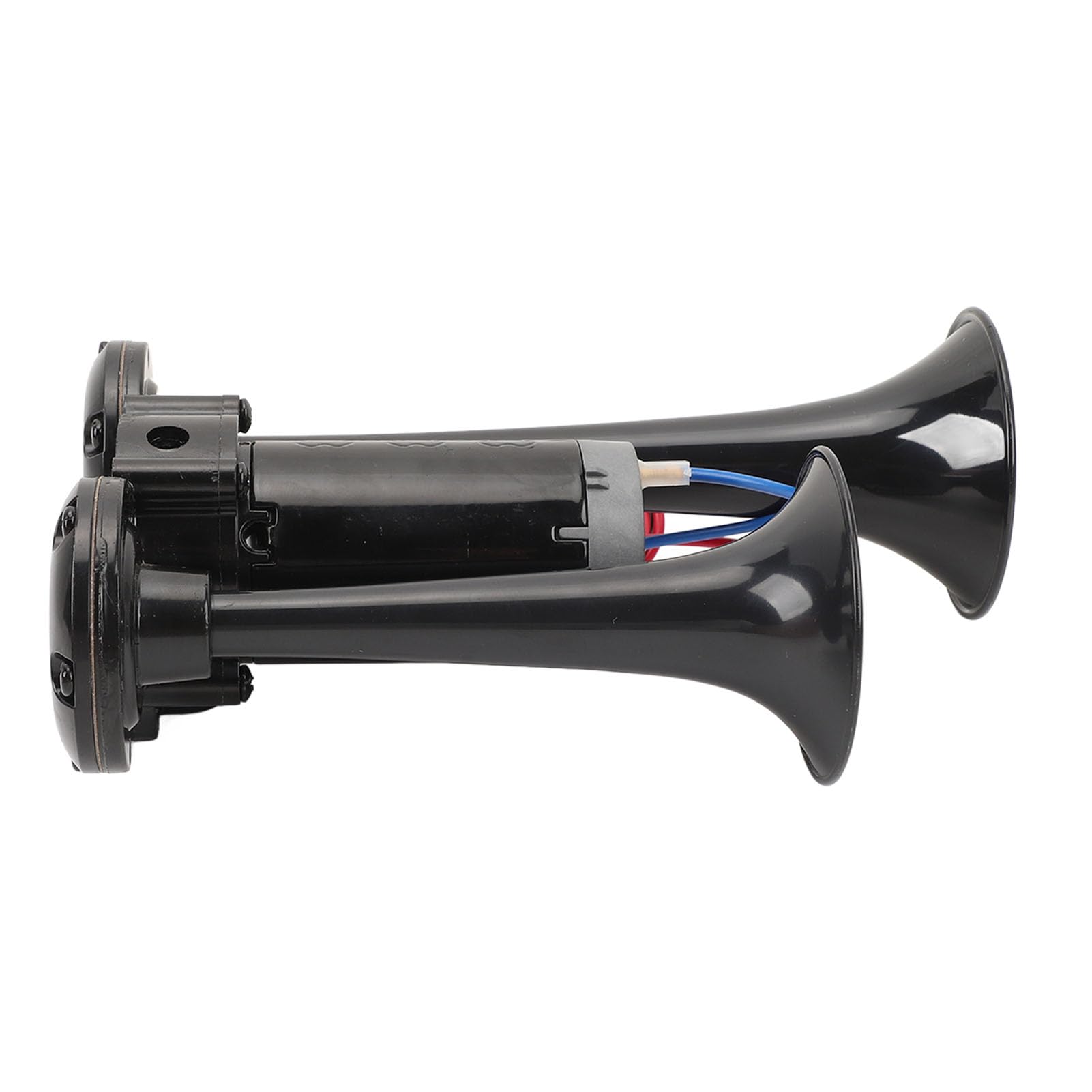 Generic Tromba da Treno a Doppia Tromba, Metallo Cromato Ad Alta Resistenza, Suono Forte da 130 DB, per Camion e Yacht