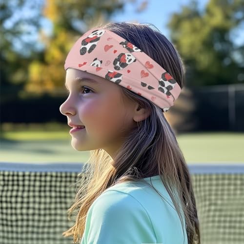 Sports Headbands for Youth Kids Girls Boys Breathable Sweat Wicking Washable3