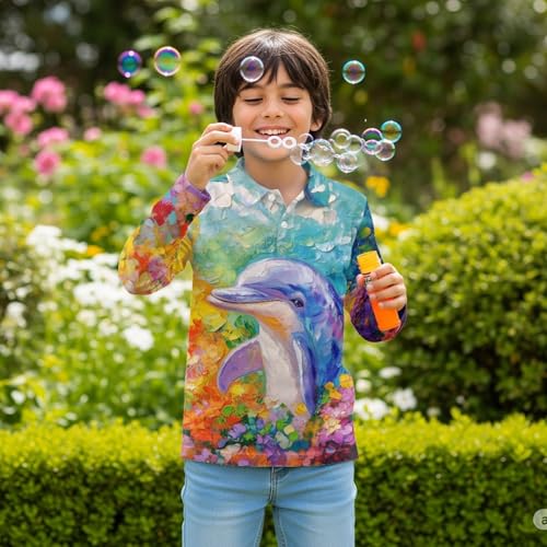 HUIACONG Children Shirts Boys Girls Sweatshirts for Kids4