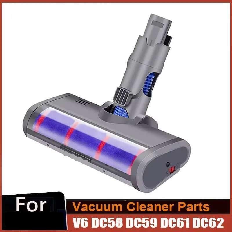 Cabezal de cepillo for piso, Compatible con Dyson, V6 DC45 DC58 DC61 | Reemplazo de cepillo de suelo con cabezal de rodillo barredor suave for aspiradora DC62 DC74