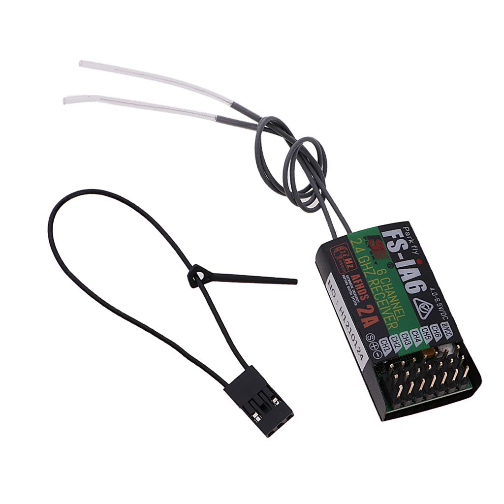 Receptor AFHDS de 6 Canales FS-iA6 para Piezas de Cuadricóptero Flysky FS-GT2B
