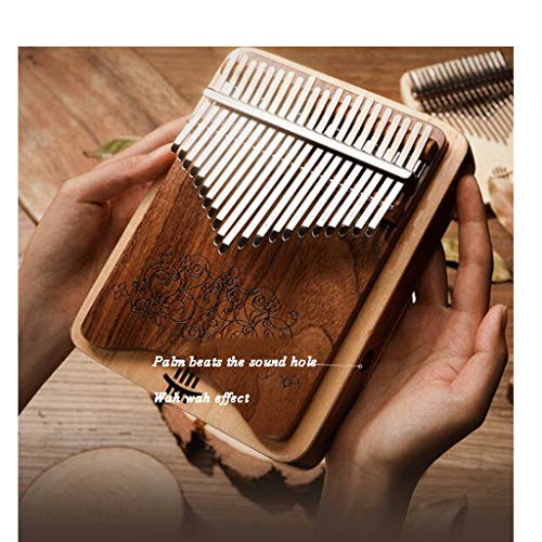 Rvlaugoaa Piano à Pouce Thumb Piano 21 clés Doigts Piano Noir Noyer Portable Pouce Piano for Enfants et Adultes… - Les Beatles, Paul McCartney, John Lennon, RIngo Starr, George Harrison Rvlaugoaa Piano à Pouce Thumb Piano 21 clés Doigts Piano Noir Noyer Portable Pouce Piano for Enfants et Adultes… – Image 5