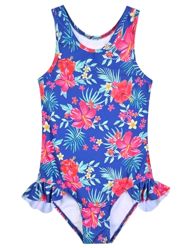 Image of QPANCY Girls Swimsuits Unicorn Bathing Suits Toddler Kids One Piece Swimwear