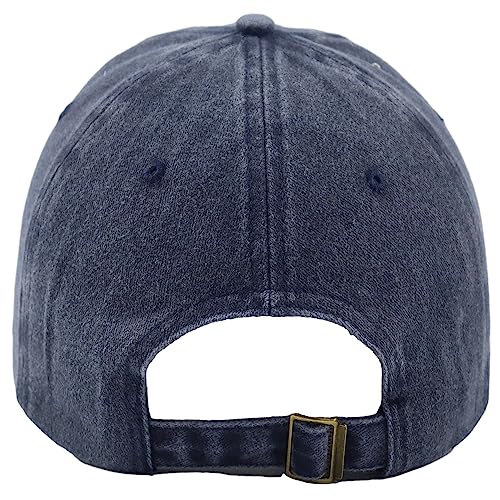 Image of Best Papa Ever Hat, Vintage Distressed Washed Cotton Adjustable Baseball Cap
