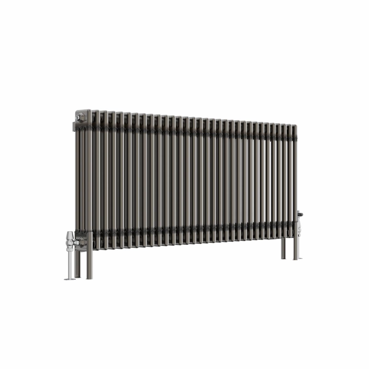Blümme Raw Metal 600 X 1460Mm Radiator Cast Iron Triple Column Horizontal