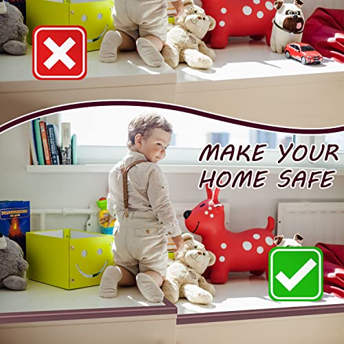 Image of VIC Kid Adjustable Baby Bedrail Guard Bed Fence (Extra Thick, 6.5 Ft Edge + Pre Taped 4 Corners + 1 Pc Door Stopper)