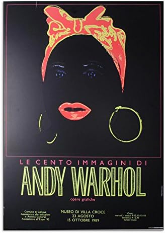 アンディ ウォーホル マミー ブラックマミー イベントポスター