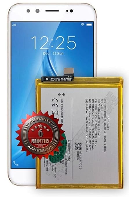 Image of Original B-B9 Battery for vivo V5 Plus /VIVO 1611 / X9 / X9i / X9 Plus Battery with 6 Month Warranty***(G0016)