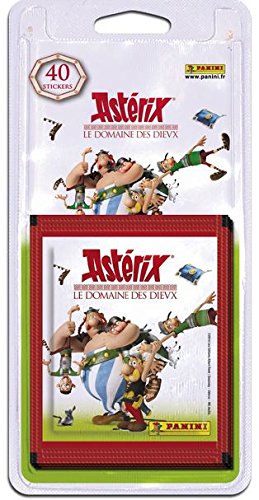 Panini Asterix Le Domaine des Dieux - Lot de 40 stickers, cadeau idéal pour anniversaire