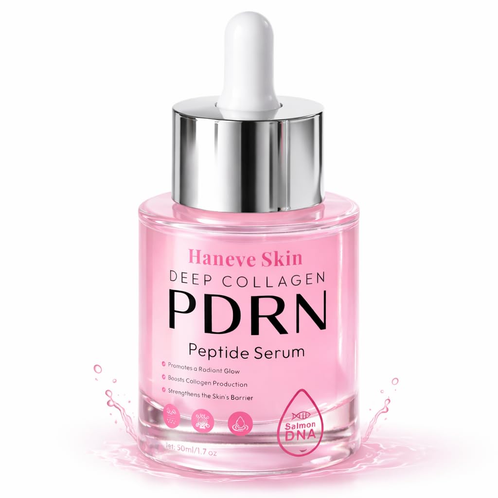 Deep Collagen PDRN Salmon DNA Peptide Serum with Niacinamide – Hydrating Facial Serum with Collagen-Supporting Peptides & Barrier-Strengthening Formula – For Smooth, Radiant, Moisturized Skin – 50ml