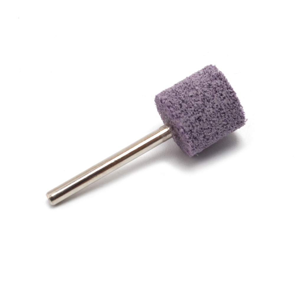 20Pcs 800# Fiber Mounted Point Grinding Polishing Bits Rotary Dremel Tool Accessories Attachment for Stainless Steel,Aluminum,Furniture Polishing - 1/8