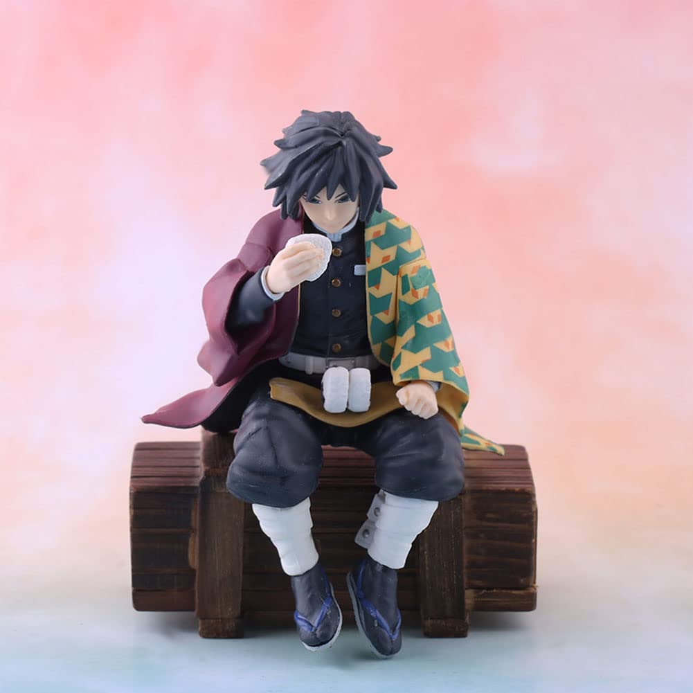 Tomioka Giyuu Figur 17 Cm - Demon Slayer Anime Action Figur PVC Statue