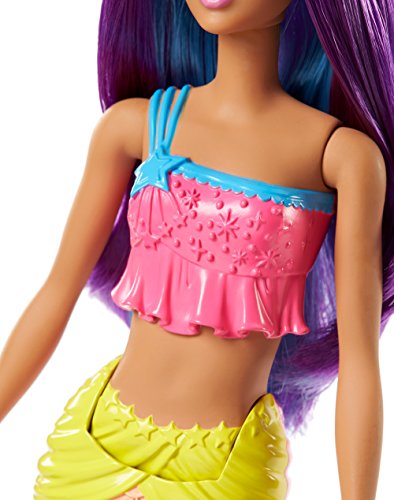 Poupée Barbie Dreamtopia Sirène Arc En Ciel Mattel - vue 4