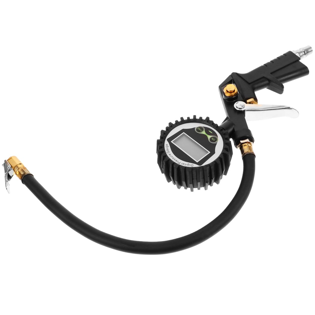 BETOOKY Manómetro Digital de Presión de Neumáticos para Suv y Coche, Mano, Medición Precisa, Material Plástico y Metal, Modelo 60 Psi