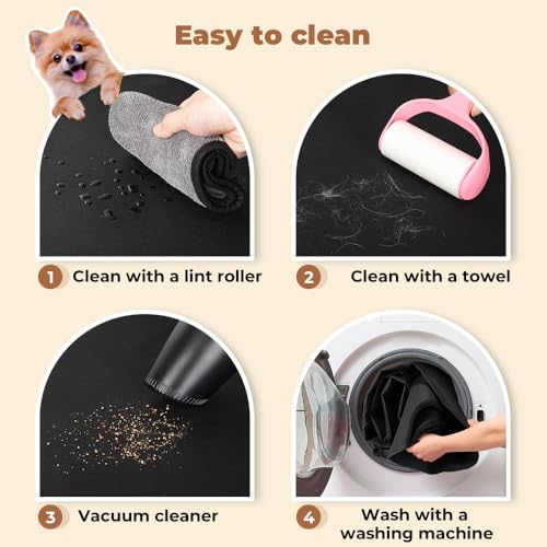 KYG Autositzbezug für Hunde, 600D Oxford, wasserdicht, rutschfest und kratzfest, universell, 146 x 146 cm