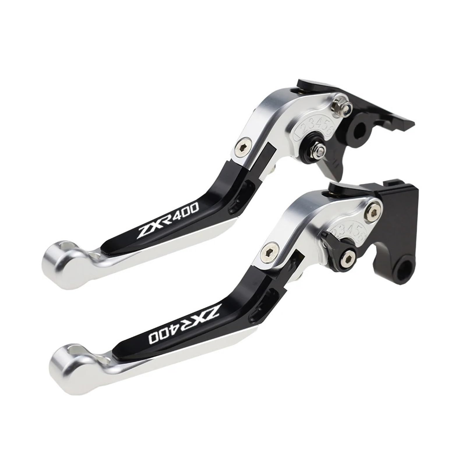 Yxbswbjd 14 Aluminum Alloy Folding Brake Lever For Zxr400 Motorcycle Folding Extendable Brake Clutch Levers Set