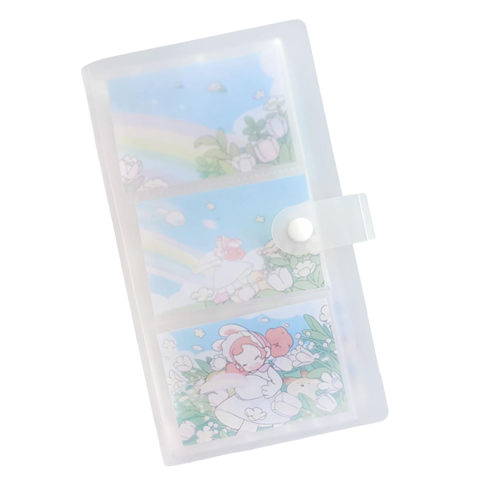 Photocard Album Binder Large Capacity for Preservation Photo Card Train Ticket Card Collection Book