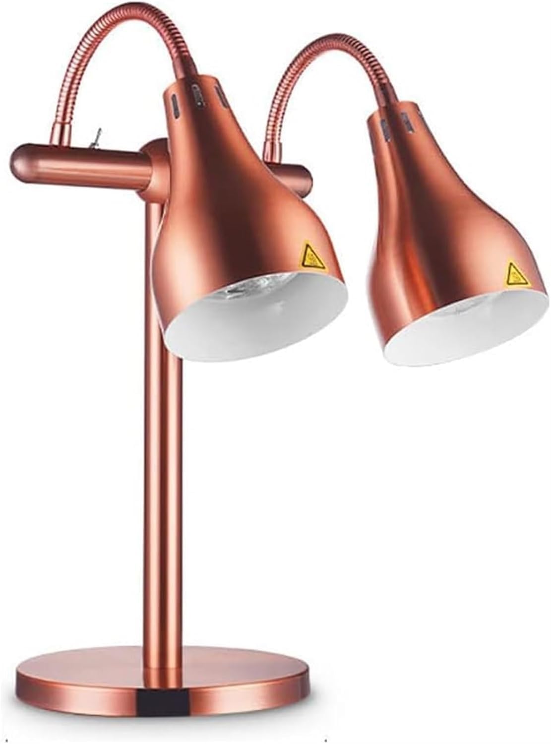 Riscaldamento rapido Lampada riscaldante e Isolante Portatile Indipendente for Esposizione di Alimenti(Double Bulbs)