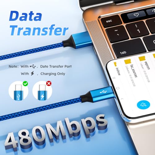 Image of 4 in 1 USB A to USB C Cable, Phone Charger Type C Multi Charging Cable