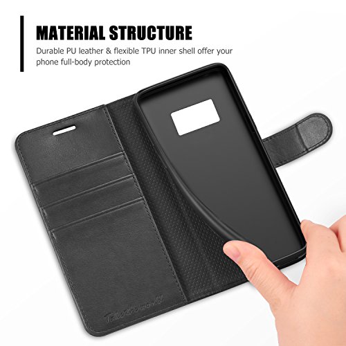 TUCCH Custodia Galaxy S8, Custodia in Pelle Galaxy...