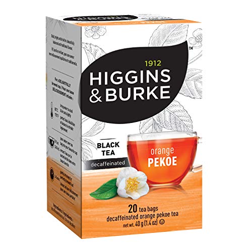 Thé Higgins & Burke Orange Pekoe Décaf 20 sachets