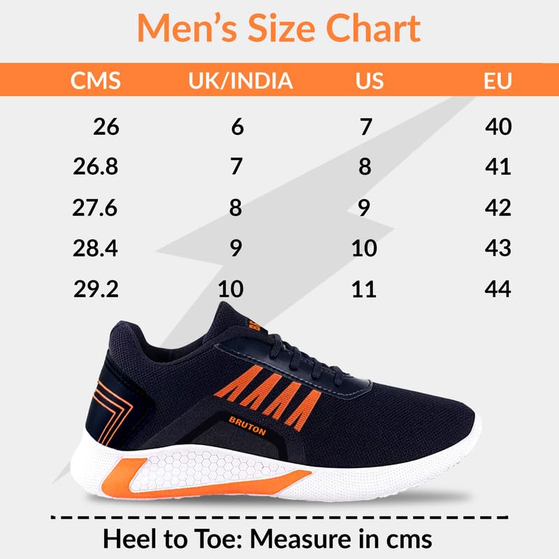 Image of 441 Men's Black Mesh with Sole of PVC Sports Shoe for Running, Gym and Sports Activity